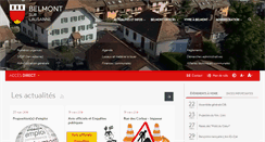 Desktop Screenshot of belmont.ch