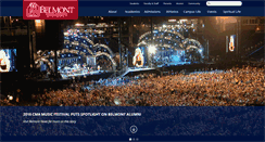 Desktop Screenshot of explore.belmont.edu